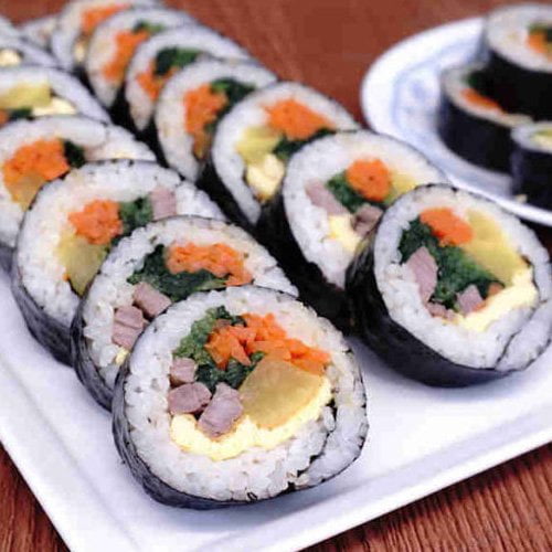 makanan khas korea selatan Kimbap