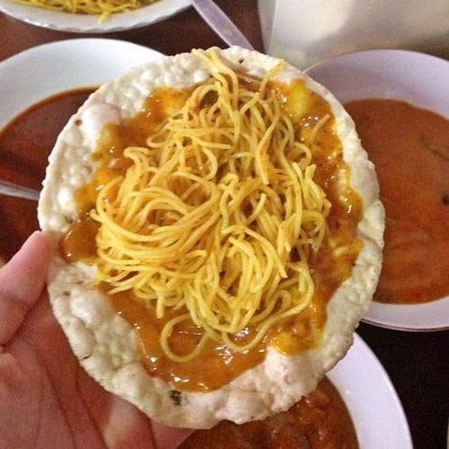 makanan khas bukit tinggi Karupuak kuah