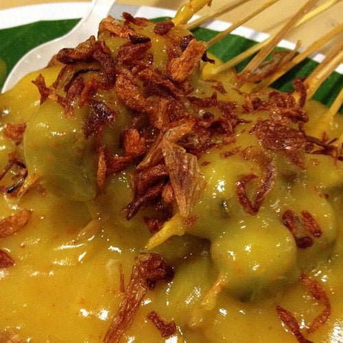 makanan khas bukit tinggi Sate Padang 