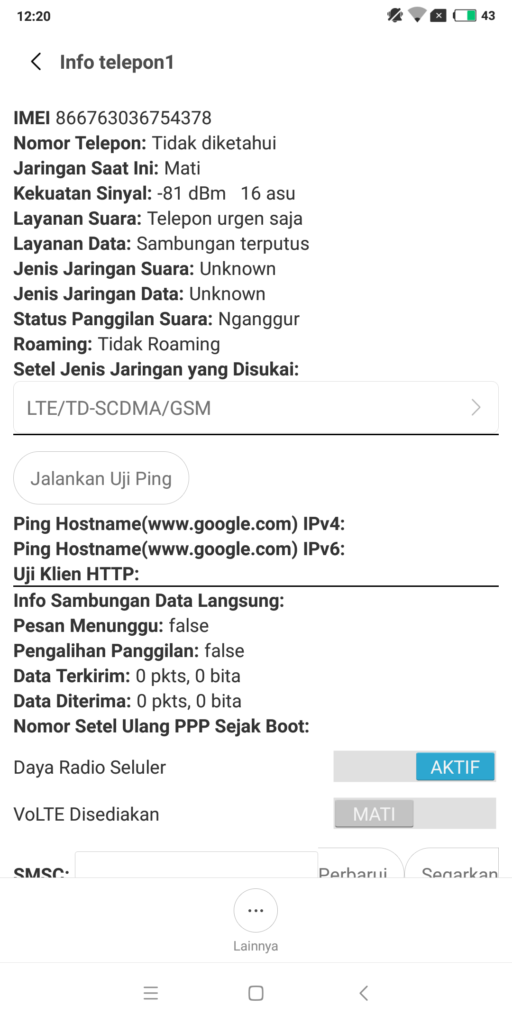 cara lock 4g xiaomi