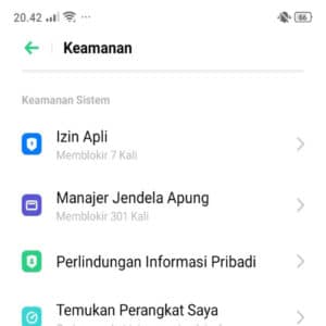 cara mengunci aplikasi di realme 5