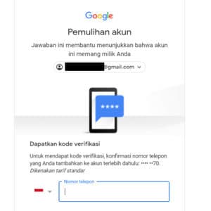 cara mengatasi lupa password gmail