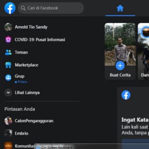 cara menampilkan fitur marketplace di facebook