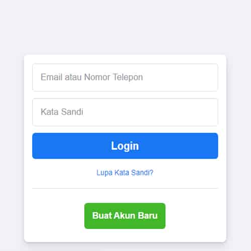 Cara Mengatasi Masalah Login Facebook 