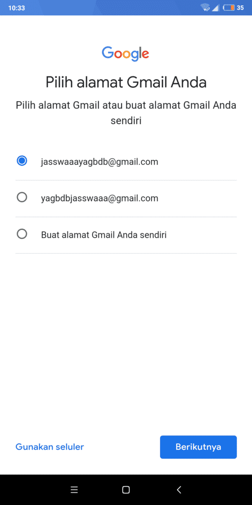 cara membuat email facebook