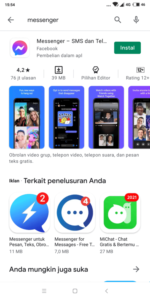 Cara Download Plus Messenger di Android dan iOS