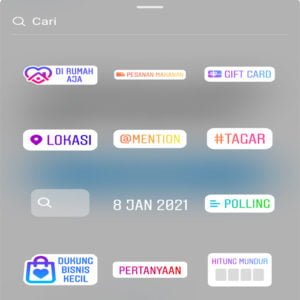 fitur musik instagram tidak munculk