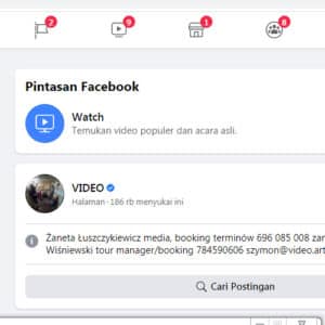 cara memunculkan fitur video di facebook