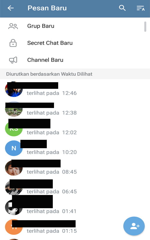 Cara Membuat Channel dan Grup Di Telegram