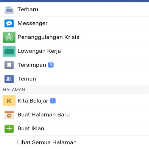 cara merubah nama halaman facebook