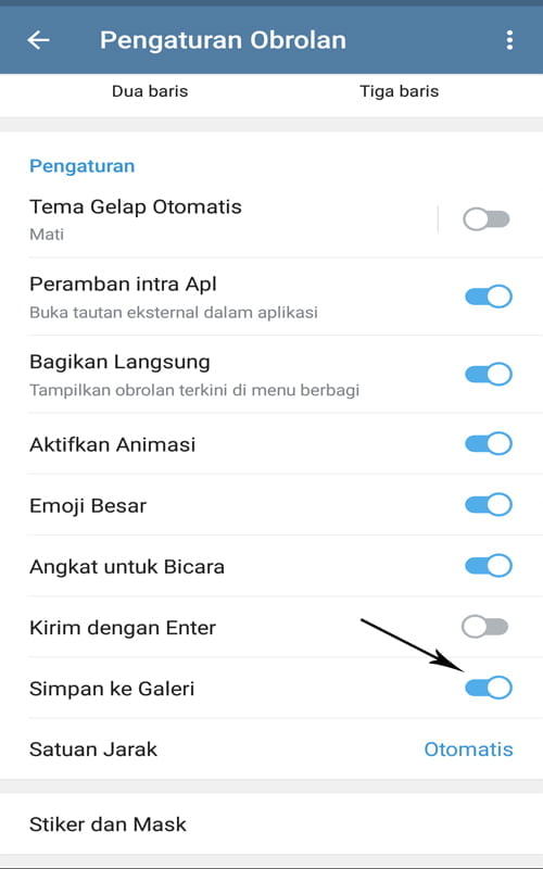 Cara Mudah Menyimpan atau Download File Gambar dan Video Di Telegram Ke Galeri