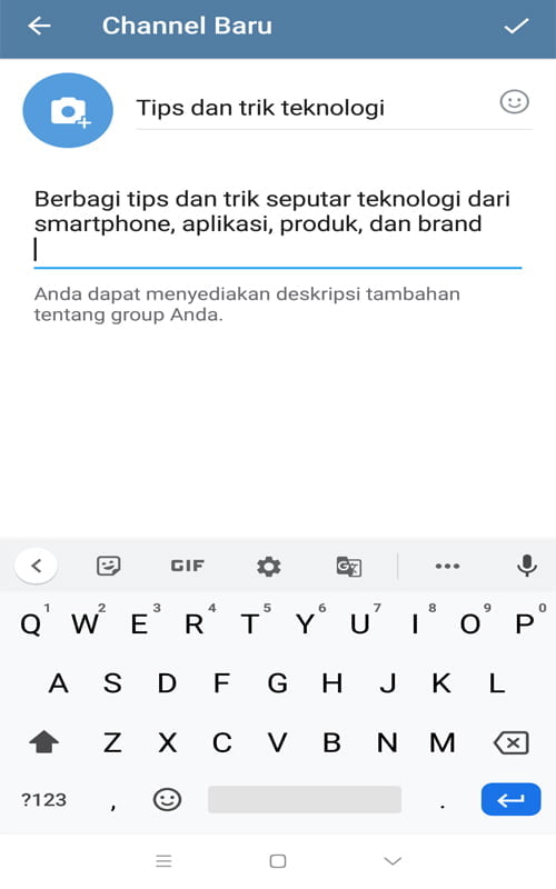 Cara Membuat Channel dan Grup Di Telegram