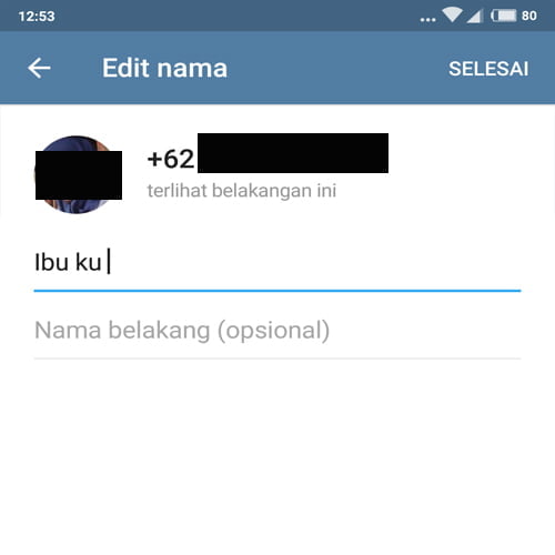 Cara Mudah Mengganti Nama di Telegram 