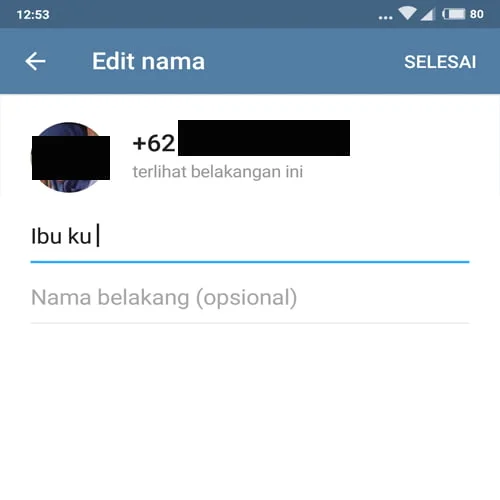 Cara Mudah Mengganti Nama di Telegram