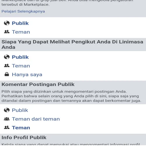 cara mematikan kolom komentar di fb