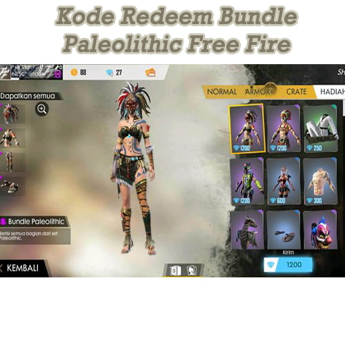 paleolithic budle free fire 