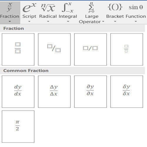 Cara Membuat Rumus di Word 