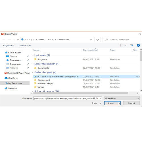 Cara Memasukkan Video Ke PowerPoint