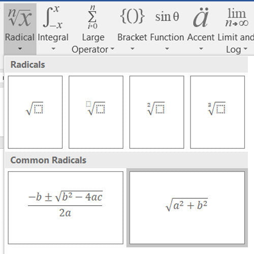 Cara Membuat Rumus di Word 