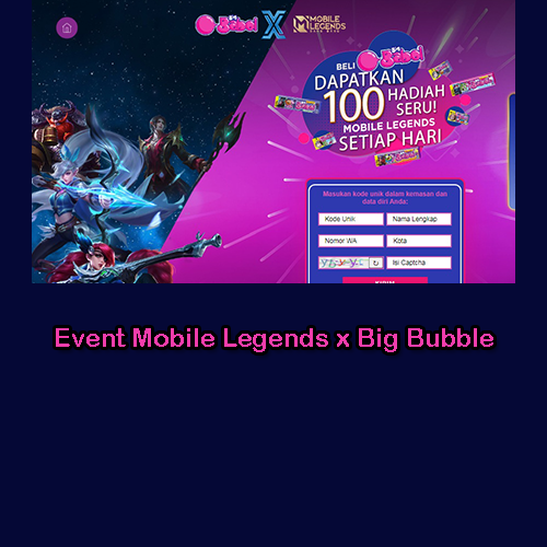 Cara Ikut Event Big Bubble Mobile Legends