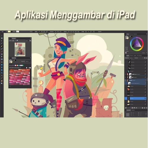 aplikasi menggambar di ipad 