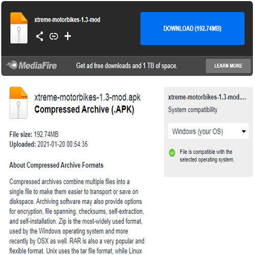 download xtreme motorbikes mod apk