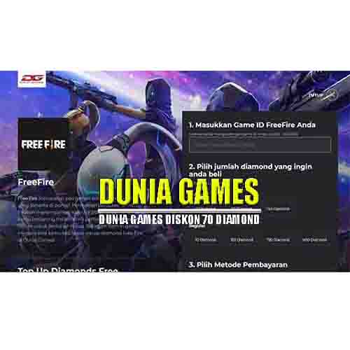 dunia games free fire 70 diamond