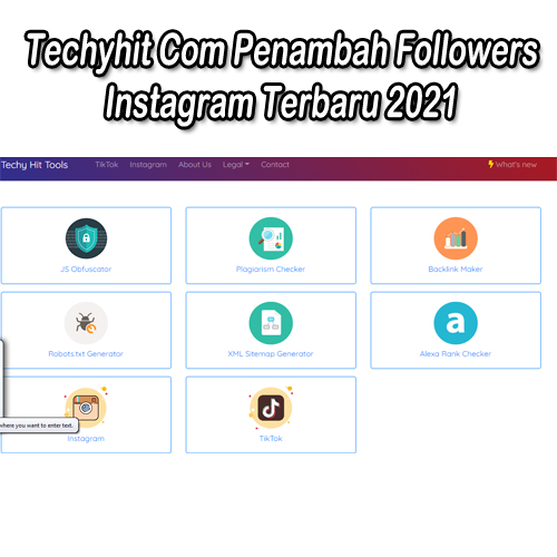 techyhit com penambah followers instagram