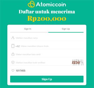 AtomicCoin Penghasil Uang