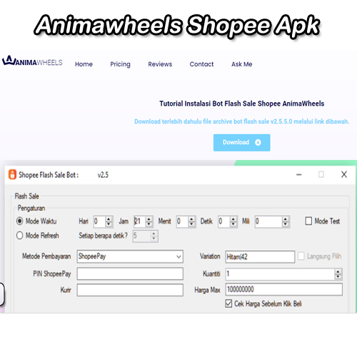 animawheels shopee apk