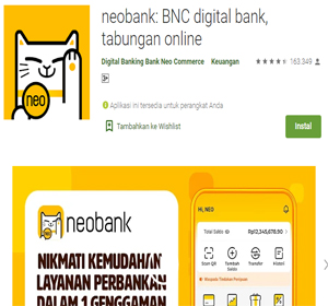 cara menghapus akun neobank