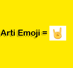 Arti Emoji 🤘