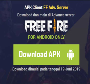 Download Apk Client FF Advance Server
