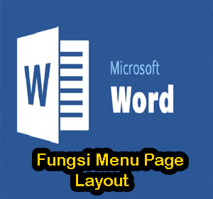 Fungsi Menu Page Layout