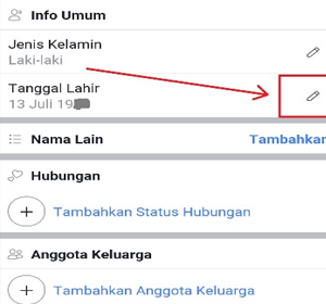 cara mengganti tanggal lahir di instagram