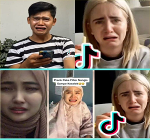 filter nangis viral di IG dan TikTok