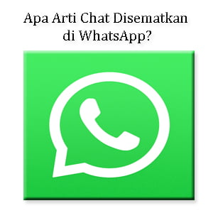 Apa Arti Chat Disematkan di WhatsApp