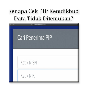 Kenapa Cek PIP Kemdikbud Data Tidak Ditemukan