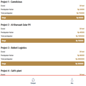 TE Solar Power investasi