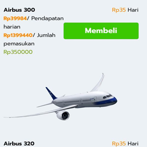 Aplikasi QF Airbus Penghasil Uang