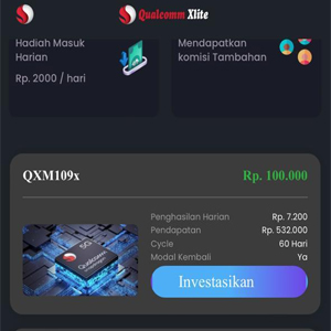 Aplikasi Qualcomm Xlite Penghasil Uang