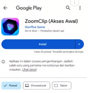 Aplikasi ZoomClip Apk