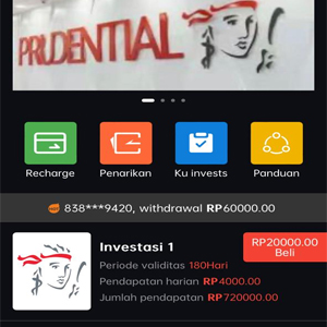 Aplikasi Prudentialplc.pro Penghasil Uang