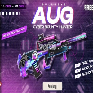 Berapa Diamond AUG Cyber Bounty Hunter Free Fire